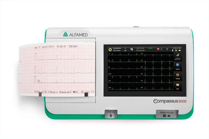 Compassus-3000-ECG-Portatil-frontal-alfamed